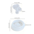 Palm Tree Coconut Bowl Silicone Mold | DIY Resin Cement Candle