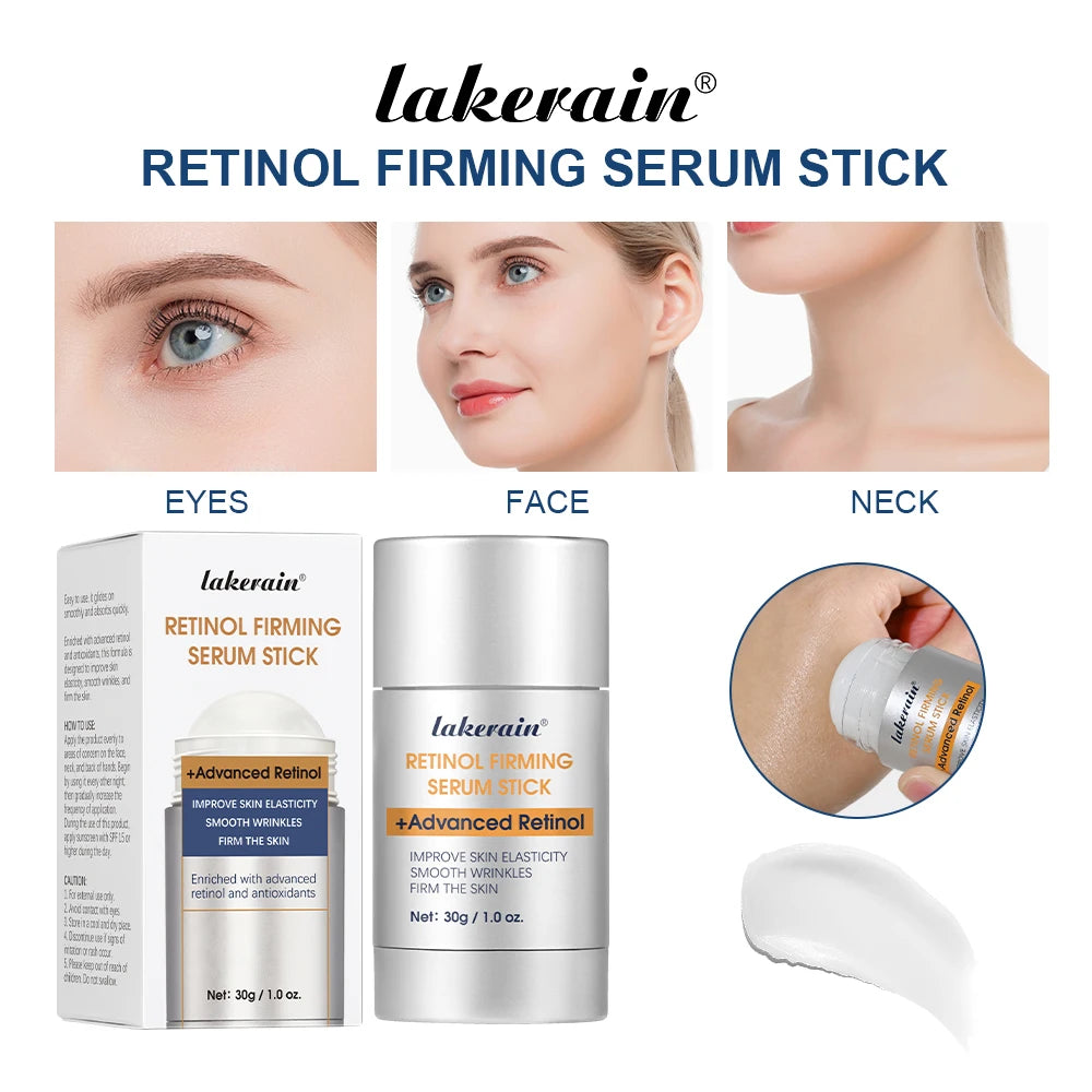 Retinol Eye Lifting Firming Cream Stick Dark Circles Firming Skin Instant Eye Repair Serum Stick For Women Eyes Care Product Oasis Select Retinol Stick