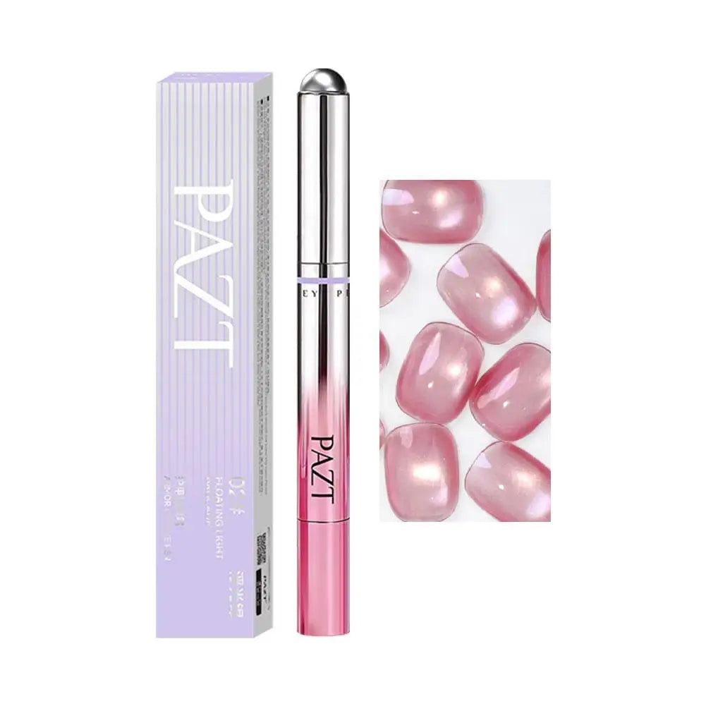 Professional Cat Eye Gel Nail Art Pen with Tiny Magnetic Beads, Nude Color Cat Eye Effect Design, for Beginners Daily DIY Tools Oasis Select 02