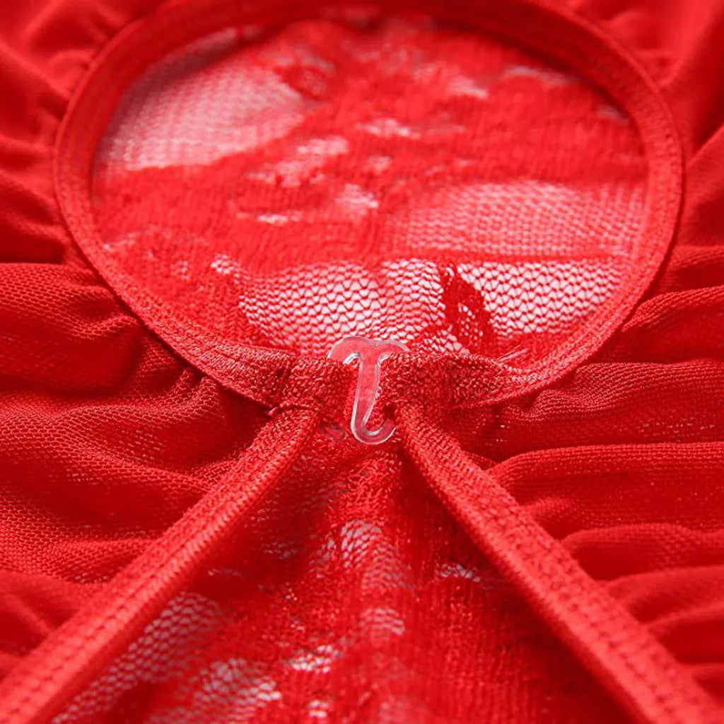 Sexy Lace Cupless Teddy Sexy Lingerie Open Cup Bra Erotic Lenceria Costume Babydoll Crotchless Sexy Bodysuit Big Size Oasis Select