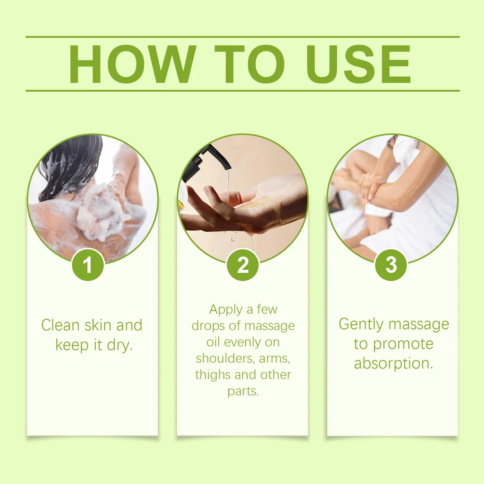 EELHOE Body Oil – Massage, Muscle Relief & Firming 100ml Massage Body Oil Oasis Select