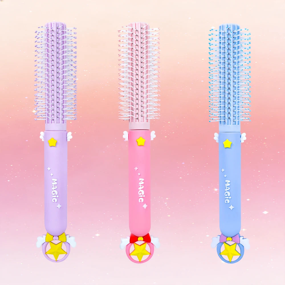Magic Round Hair Brush – Thermal Curling & Blow Dry Tool Round Hair Brush Oasis Select