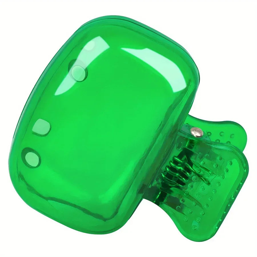 Toothbrush Covers Portable Toothbrush Protector Coverings Clips Tooth Brush Storage Head Cover Cap Tooth Brush Covers for Kids Oasis Select Green