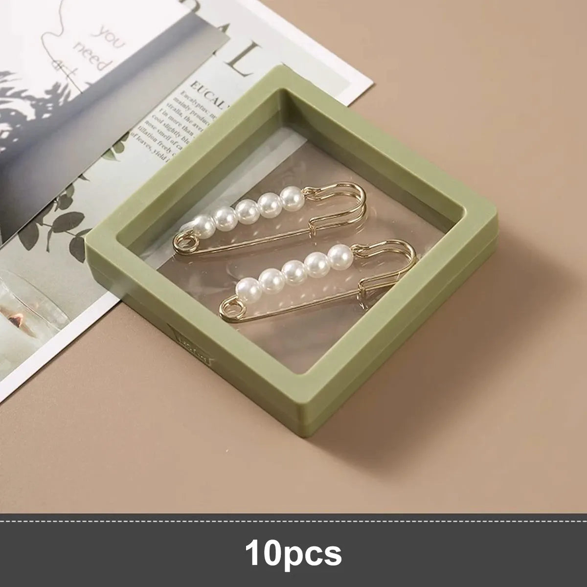 10pcs,Transparent floating display box, plastic film jewelry packaging box, jewelry, necklace, ring, and collectible storage box Oasis Select Light green 10pcs 7x7cm
