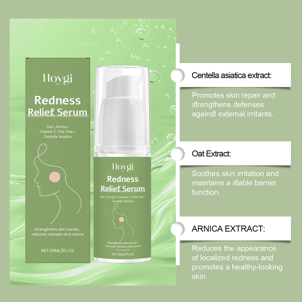 Centella Asiatica Skincare Set Green Clay Cleanser Centella Cream & Serum For Sensitive & Acne Prone Skin Moisturizing Soothing Oasis Select