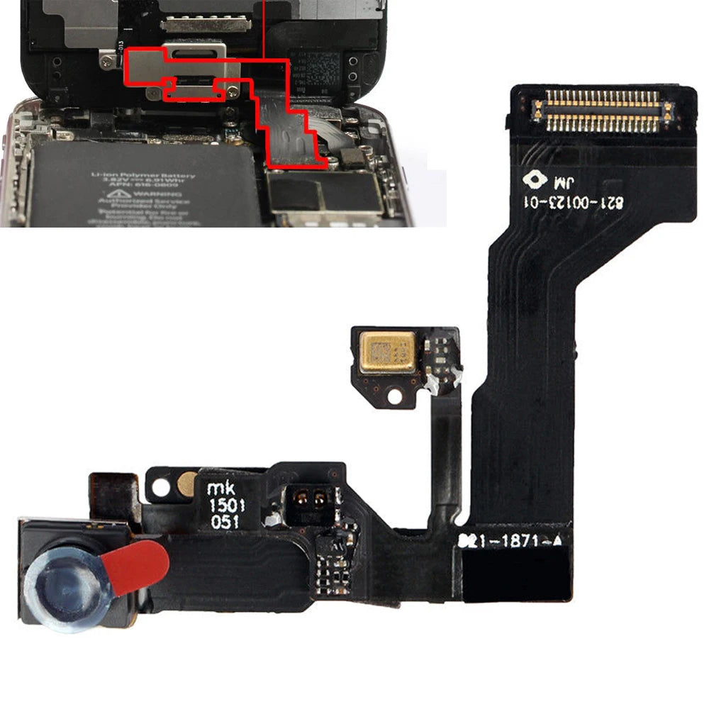 Front Camera + Proximity Sensor Flex Cable for iPhone 6–8 Plus