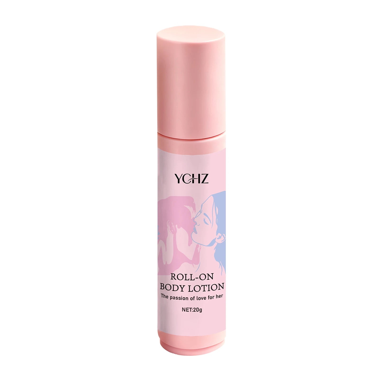 YCHZ Peach Aluminum-Free Roll-On Deodorant Women 72Hr