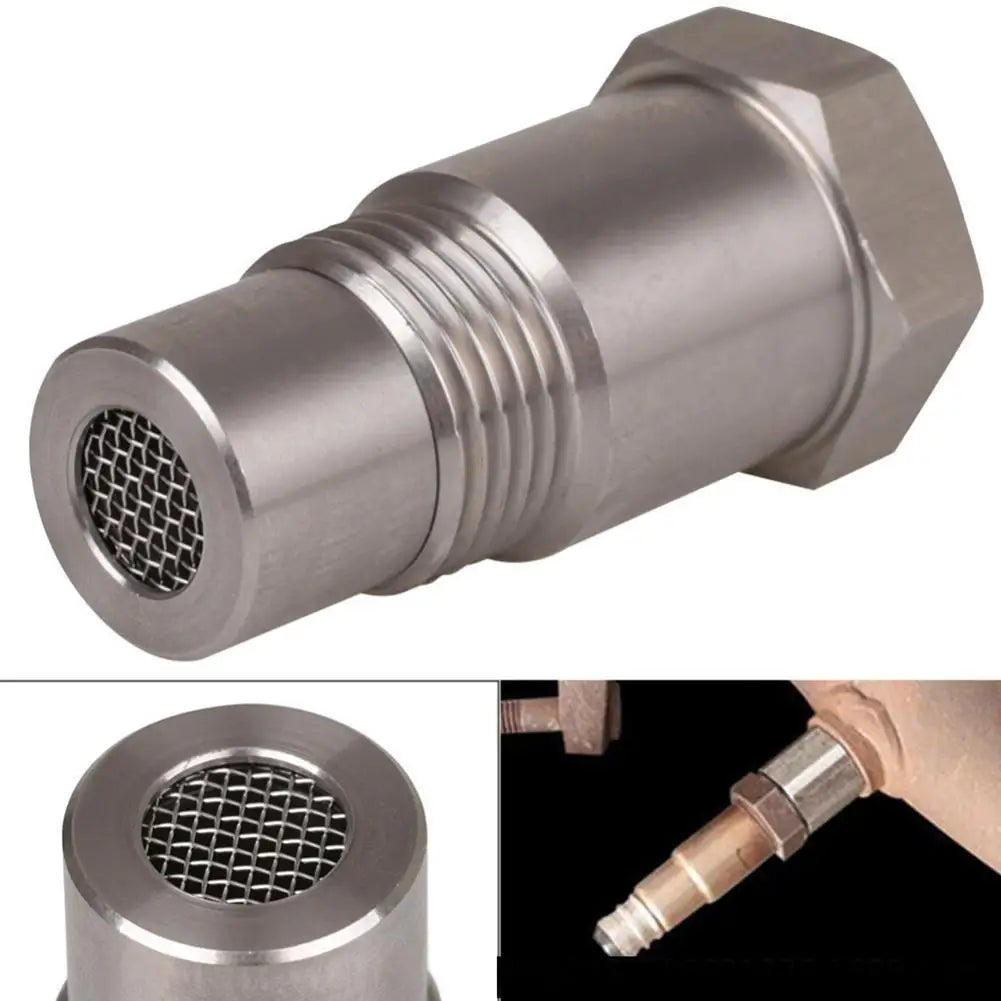 O2 Sensor Spacer M18x1.5 Stainless Steel CEL Fix Adapter