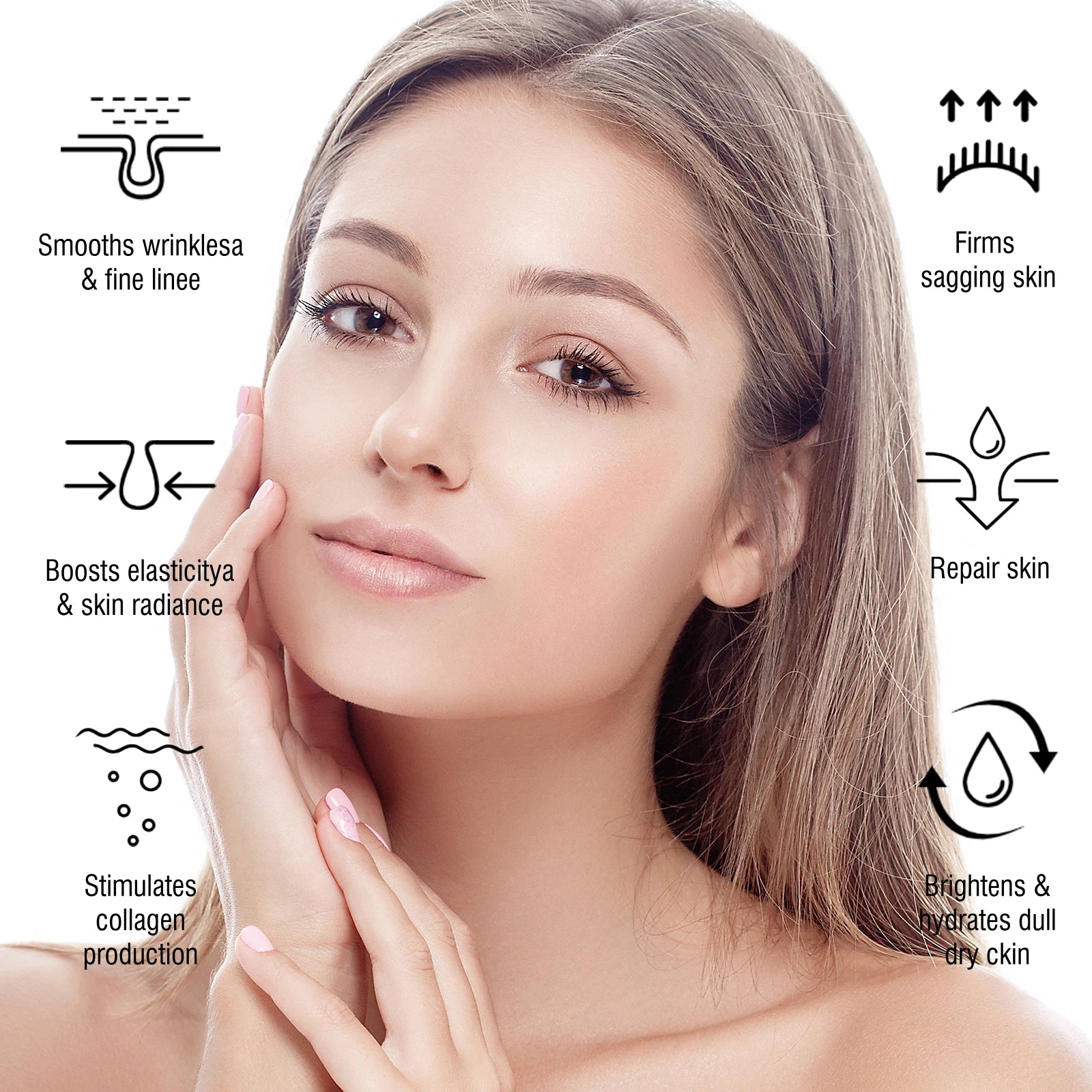 Magic Facial Rejuvenation Cream Wrinkle Removal Fine Lines Lighten Skin Tone Repair Skin Texture Moisturizing Face Nourish Serum Oasis Select