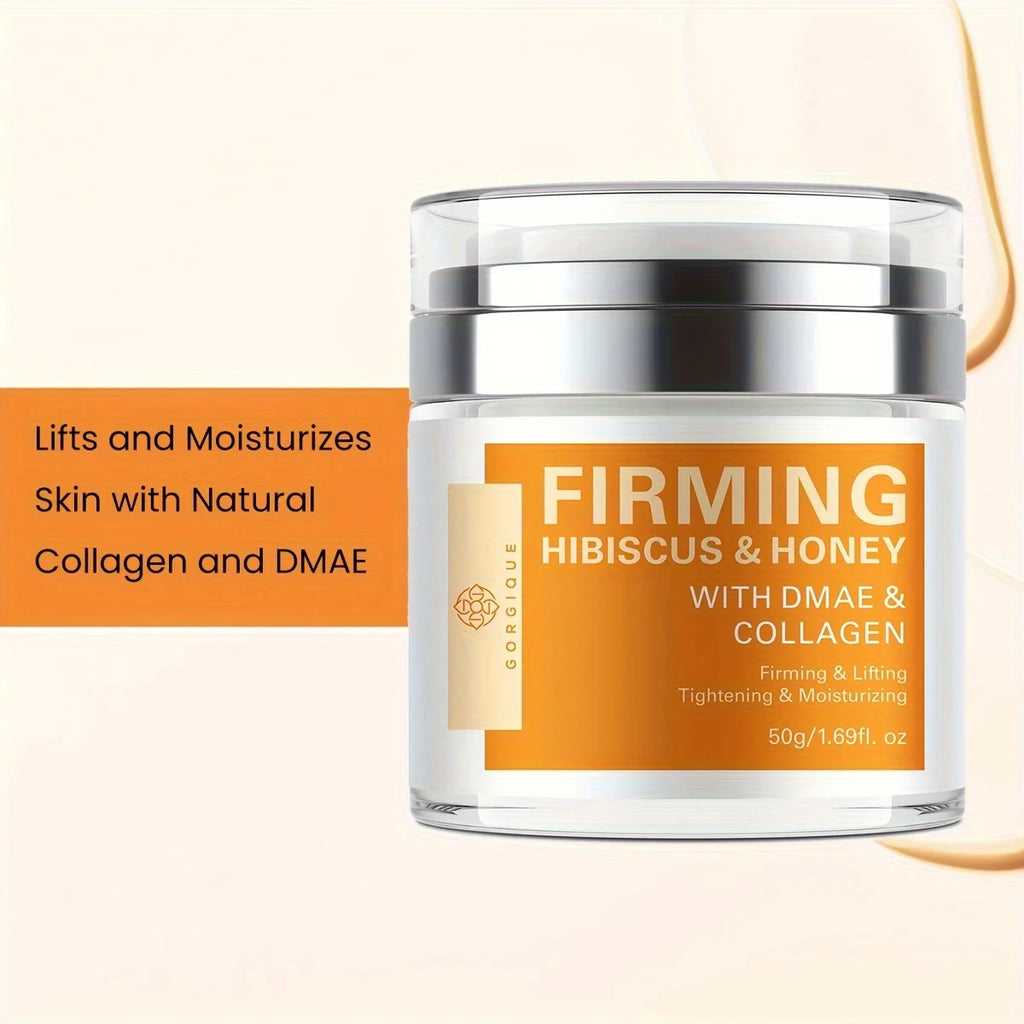 GORGIQUE Hibiscus & Honey Firming Cream | Skin Tightening Firming Face Cream Oasis Select