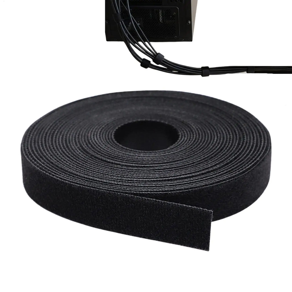 Desk Cable Management Self Adhesive Adjustable Nylon Wire Fastener Multifunction Adhesive Cable Ties for TV PC Laptop Ethernet Oasis Select