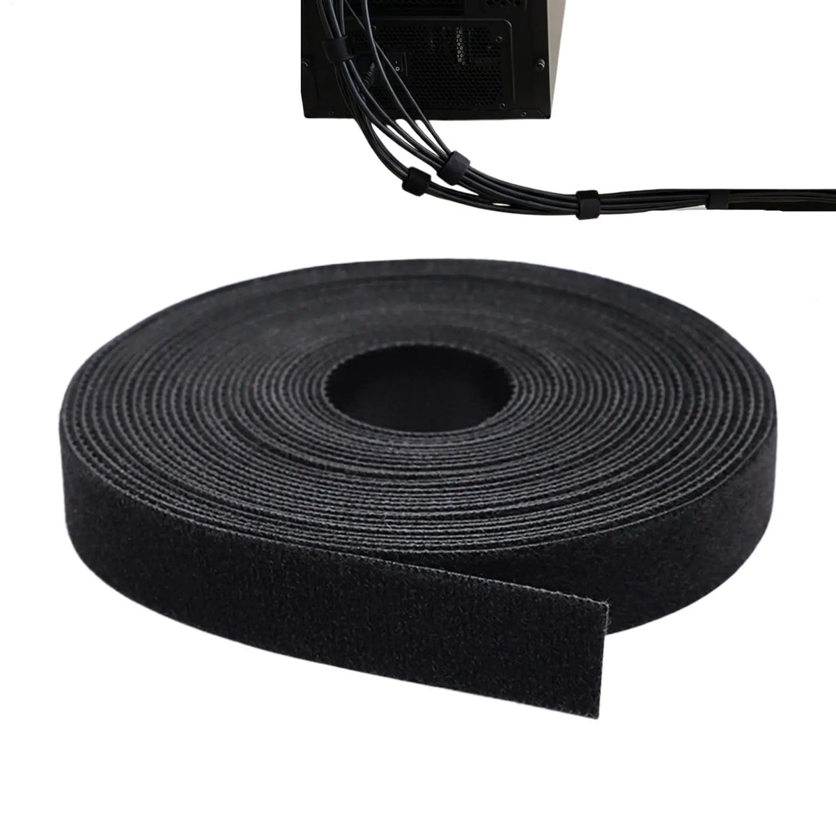Desk Cable Management Self Adhesive Adjustable Nylon Wire Fastener Multifunction Adhesive Cable Ties for TV PC Laptop Ethernet Oasis Select