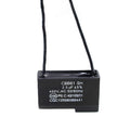 CBB61 2.5uF 450V Fan Starting Capacitor Capacitor For Ceiling Fan Table Fans Hood Motor Capacitor Oasis Select 1pc