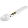 Scale Weighing Spoon Kitchen Scale Electronic Measuring Spoon G Coffee Powder Scale Baking Scale Electronic Measuring Oasis Select WHITE