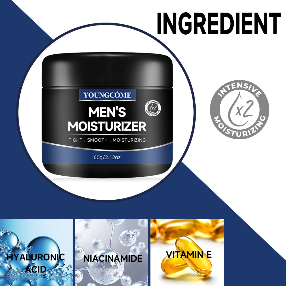 Men's 2-in-1 Moisturizer & Deodorant Set | SPF 15, Aluminum-Free Men's Grooming Set Oasis Select