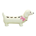Dachshund Ceramic Toothbrush Holder Storage Rack Bathroom Sink Washstand Toothbrush Base Bathroom Decoration Oasis Select 02