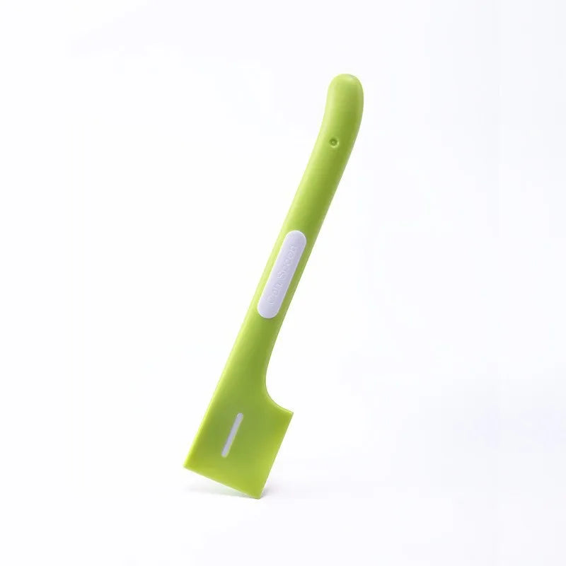 Pet food jar spoon and lid cat pattern element design suitable for wet food cans snacks easy to clean and convenient to use Oasis Select green spoon-1pcs