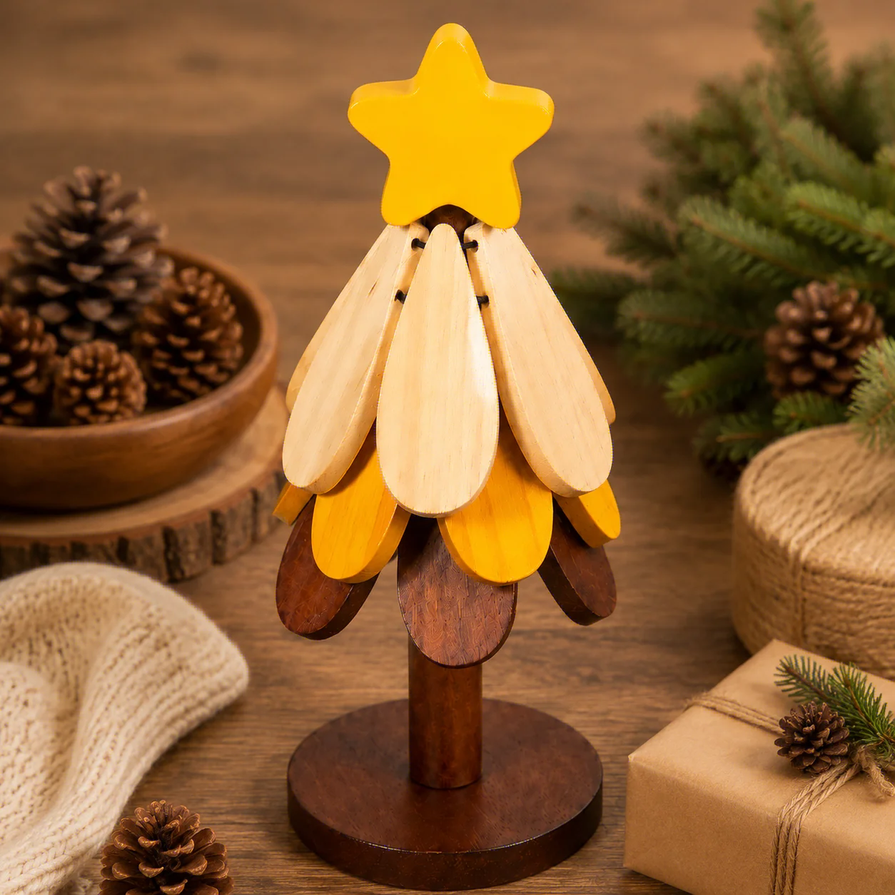 Creative Tree Shaped Insulation Mat Dining Table Anti-Scalding Pot Mat Unique Holiday Gift Personalized Home Decor Oasis Select