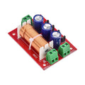 YLY-2088 2-Way Audio Speaker Crossover Filter Module 400W Full Range Adjustable Bass/Treble Frequency Divider No Welding Needed Oasis Select Red