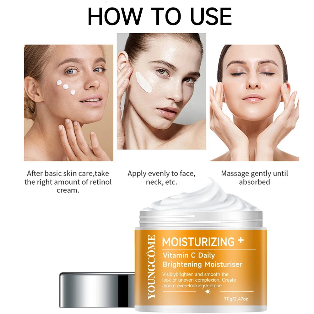 Vitamin C Brightening Face Cream – Daily Hydration 40/70g