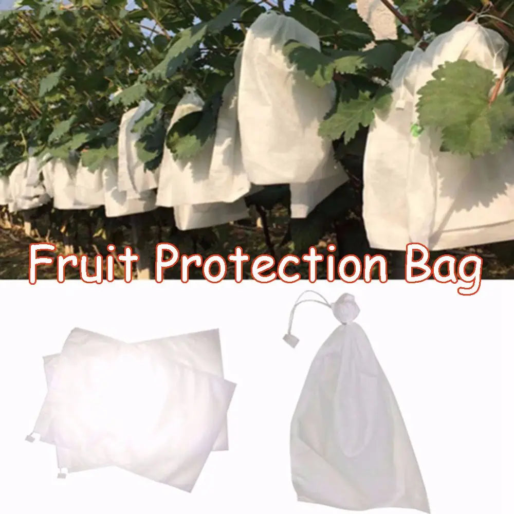 100-Pack Fruit Protection Bags – Anti-Bird & Insect Garden Mesh