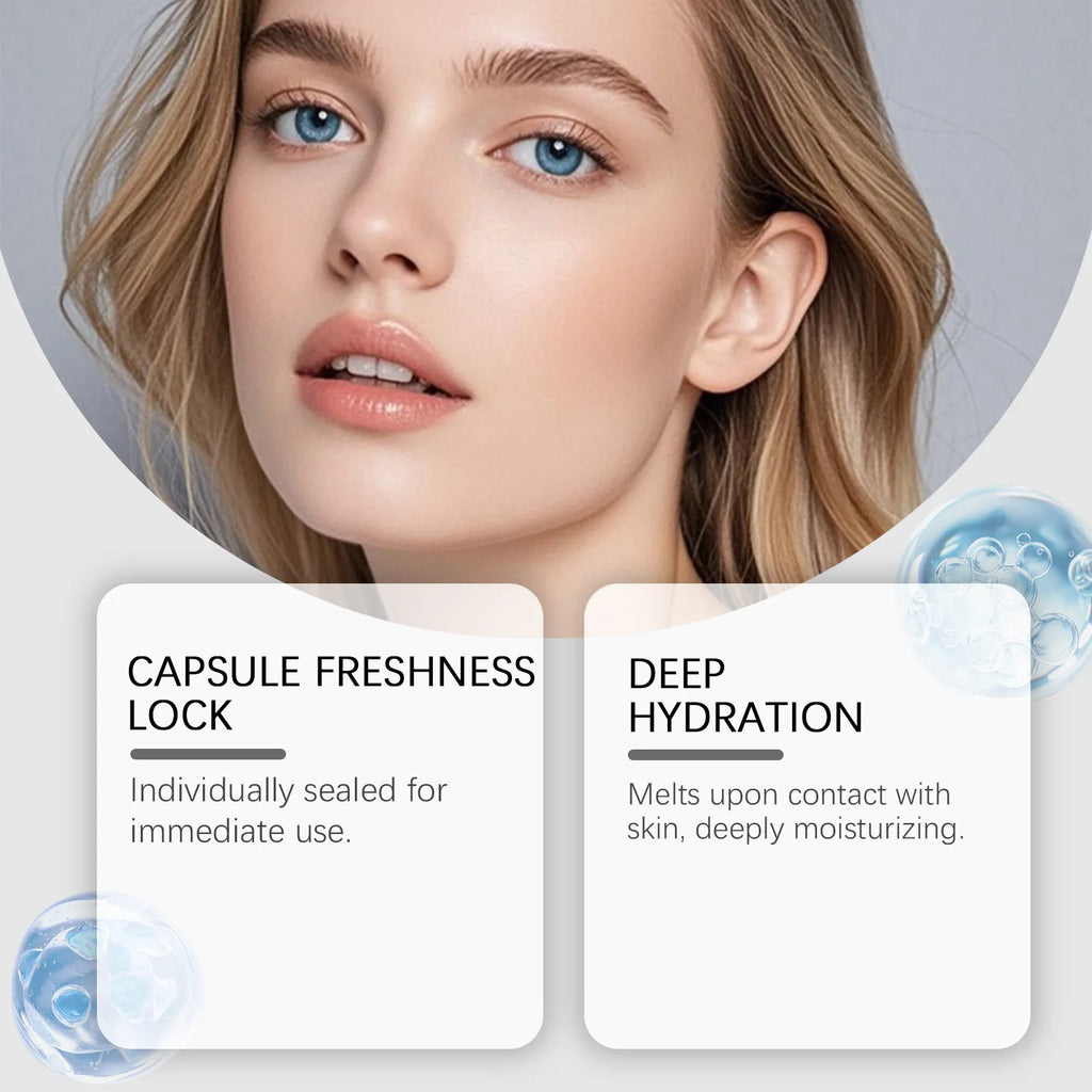 Pink Capsule Moisturizing Cream Hydration Nourish Brighten Complexion Improve Skin Texture Anti-Aging Firming Radiant Skin Cream Oasis Select