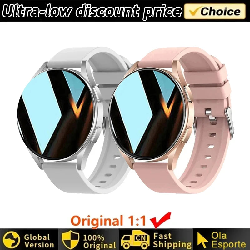 Smartwatch Women Watch 6 Health Monitoring Watch Waterproof Voice Assistant Bluetooth Call Smart Watch 2026 New Sports Watch Oasis Select 1Go1Wh Watch 6