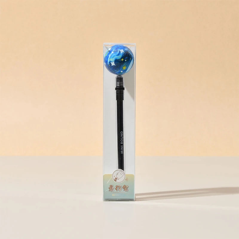  Planet Themed Pen Rotating Magnetic Ballpoint Pen Stress Relief Writing Tool Levitating Floating Needle Tip Pen For Exams Gift Oasis Select A2