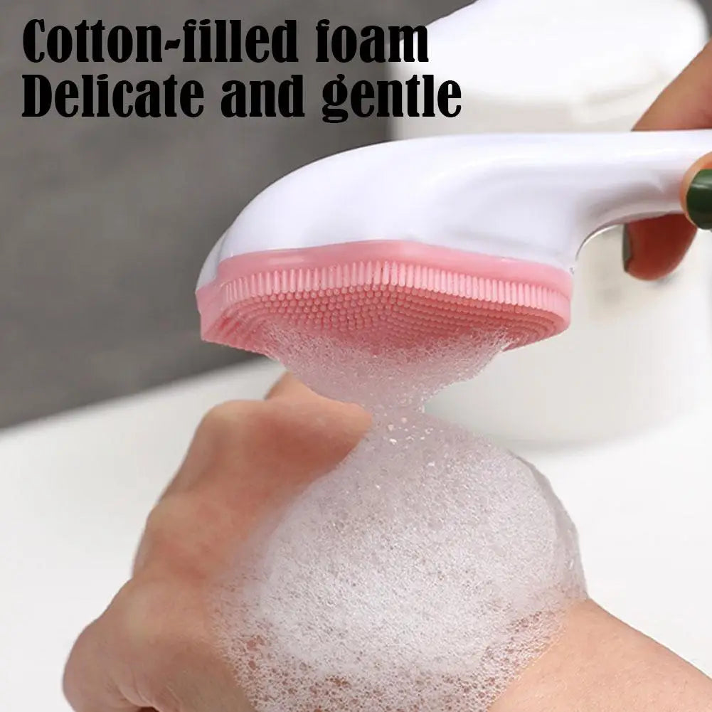 Silicone Face Scrubber And Exfoliator Brush - Facial Cleansing Brush For Blackhead, Acne, Pore, Deep Cleaning Brush Skin Care Oasis Select