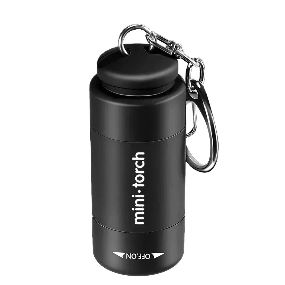 USB Rechargeable Mini LED Keychain Flashlight | Waterproof