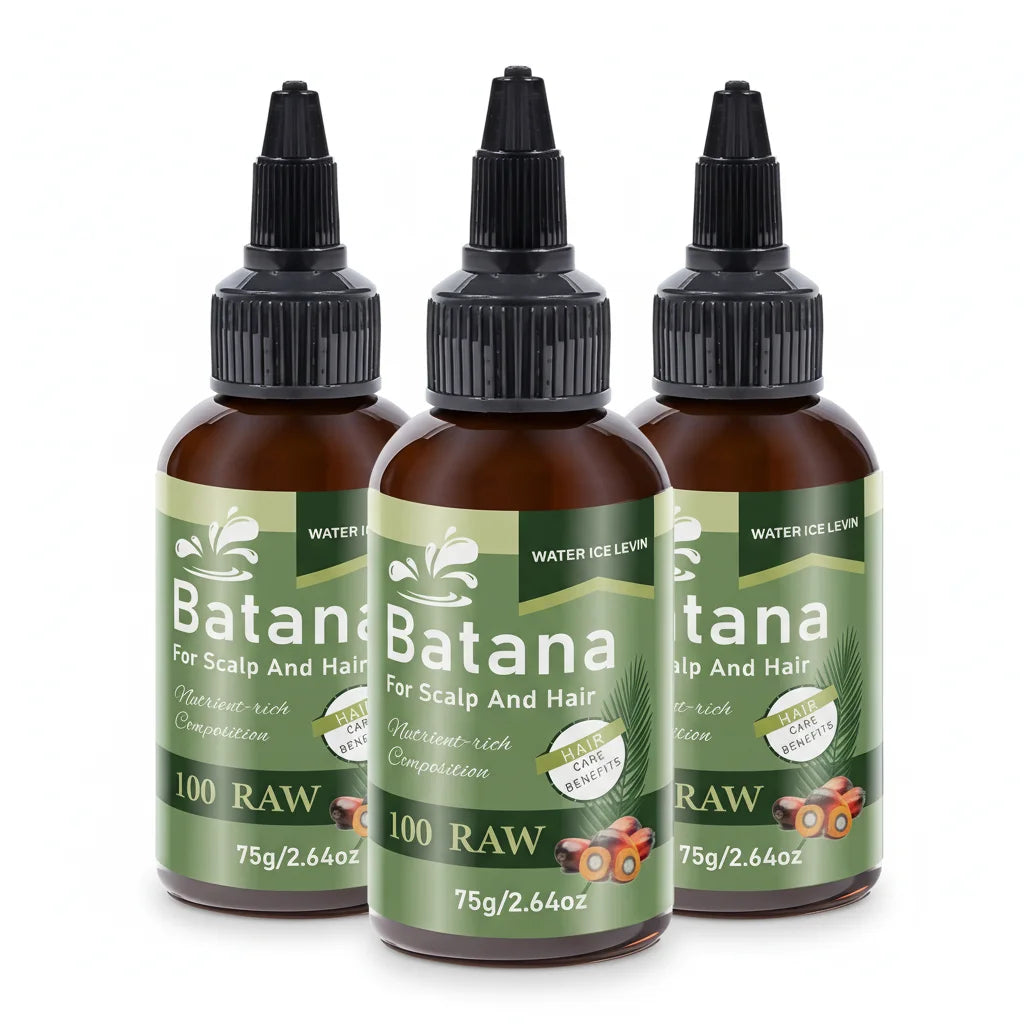 Batana Hair Oil with Biotin & Keratin – Deep Moisture & Repair Hair Treatment Oil Oasis Select Brown 75g