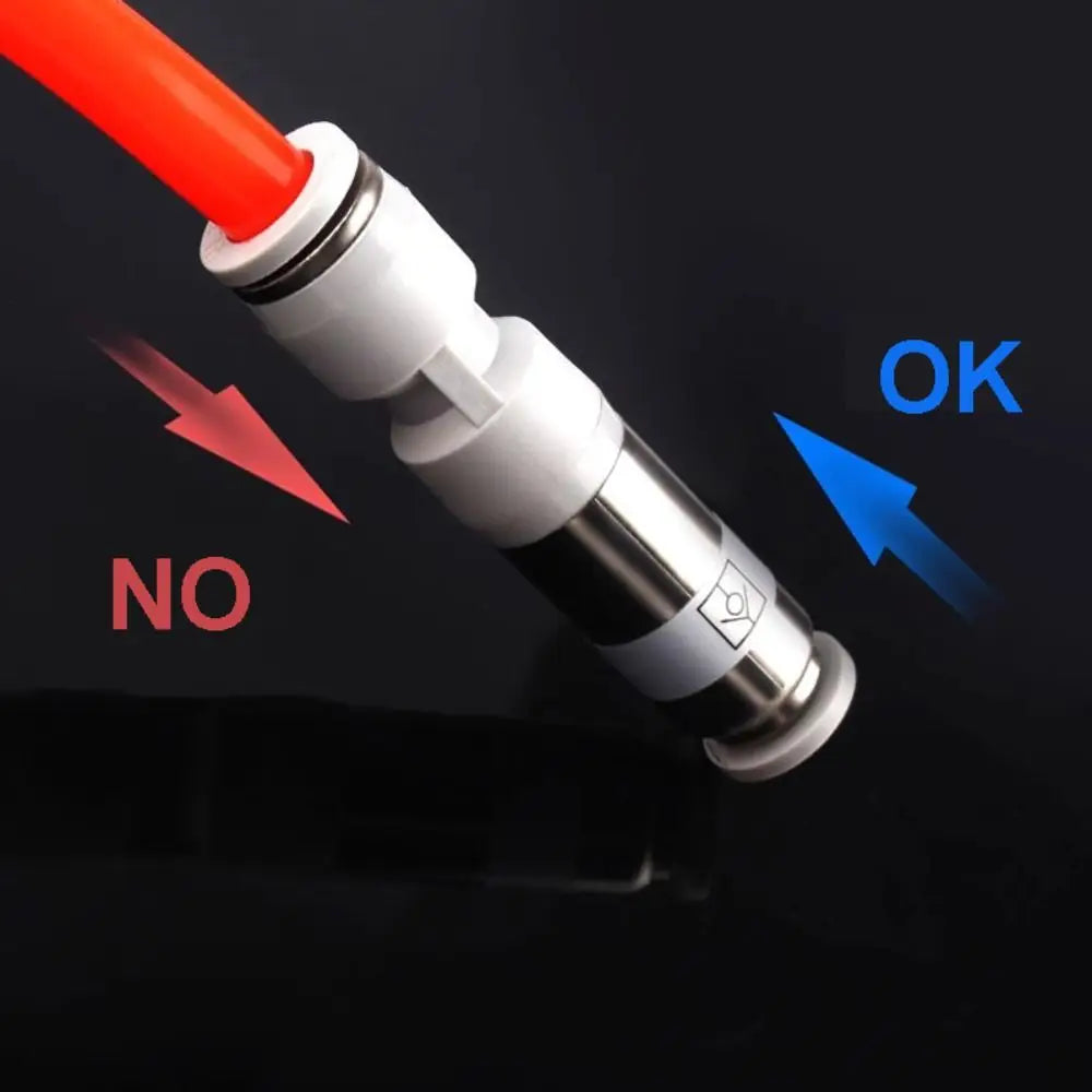 High Quality SPV SPU Pneumatic Pipe Control Valve Non-Reversing 4mm 6mm 8mm Pneumatic Pipe Connector Durable One Way Check Valve Oasis Select