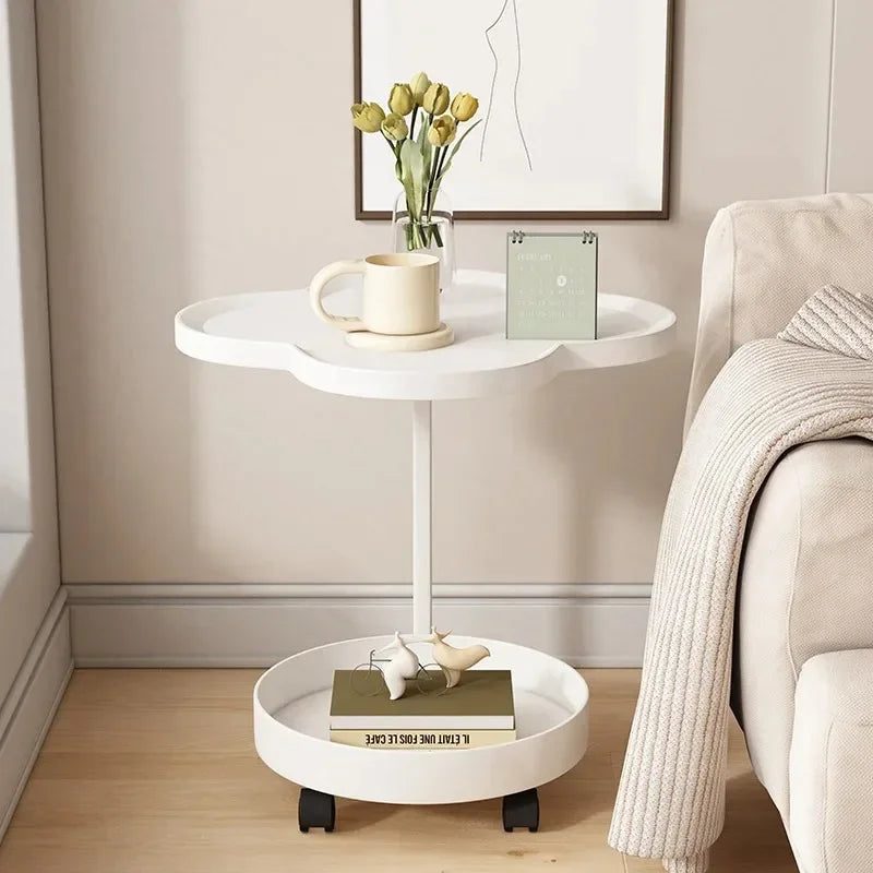 Multi-functional Side few Double sofa side cabinet Table mobile shelf Small coffee table sturdy and durable Oasis Select