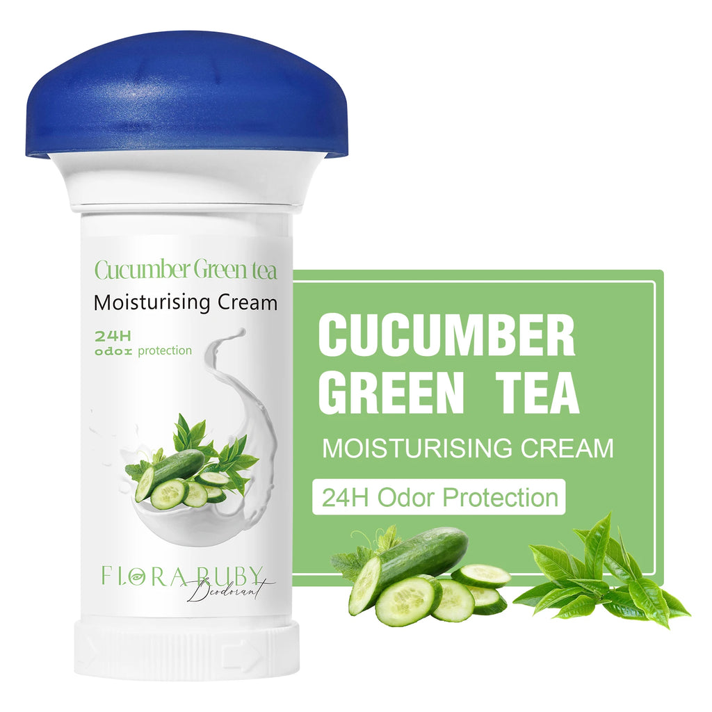 Body Odor Remove Cream Underarm Bad Smell Sweating Removal Armpit Refreshing Antiperspirant Lasting Aroma Deodorant Body Care Oasis Select GREEN TEA