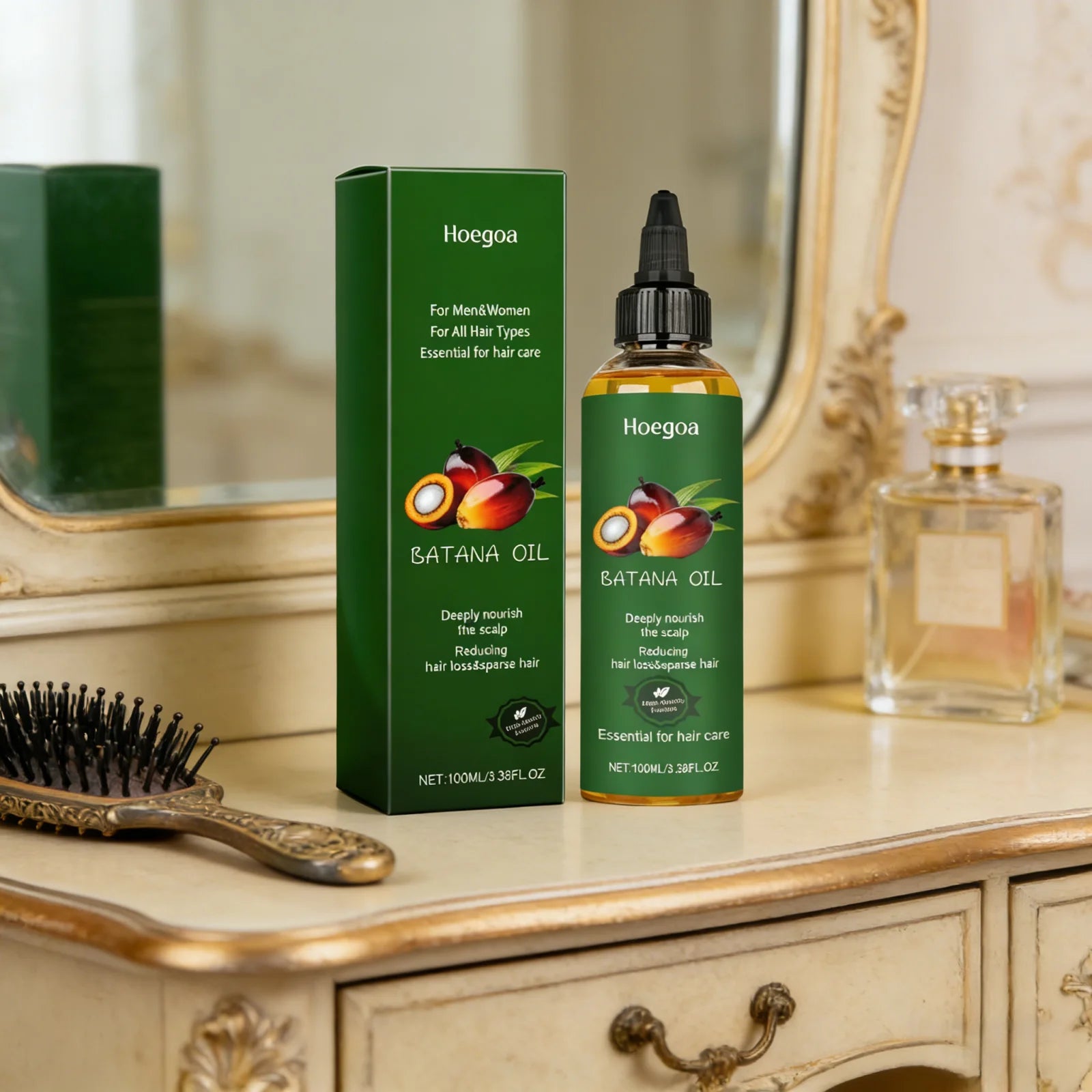 Hoegoa Batana Oil Rosemary Shampoo Set – Repair & Volumize Hair Care Set Oasis Select