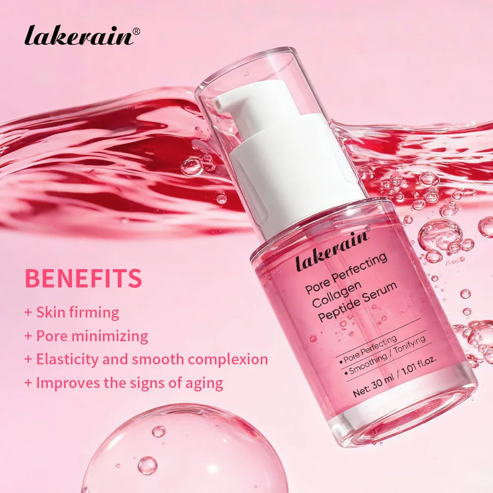 Lakerain Collagen Peptide Essence Deep Moisturizing Gentle Barrier Repair Elasticity and Smooth Complexion Skin Care Serum Oasis Select