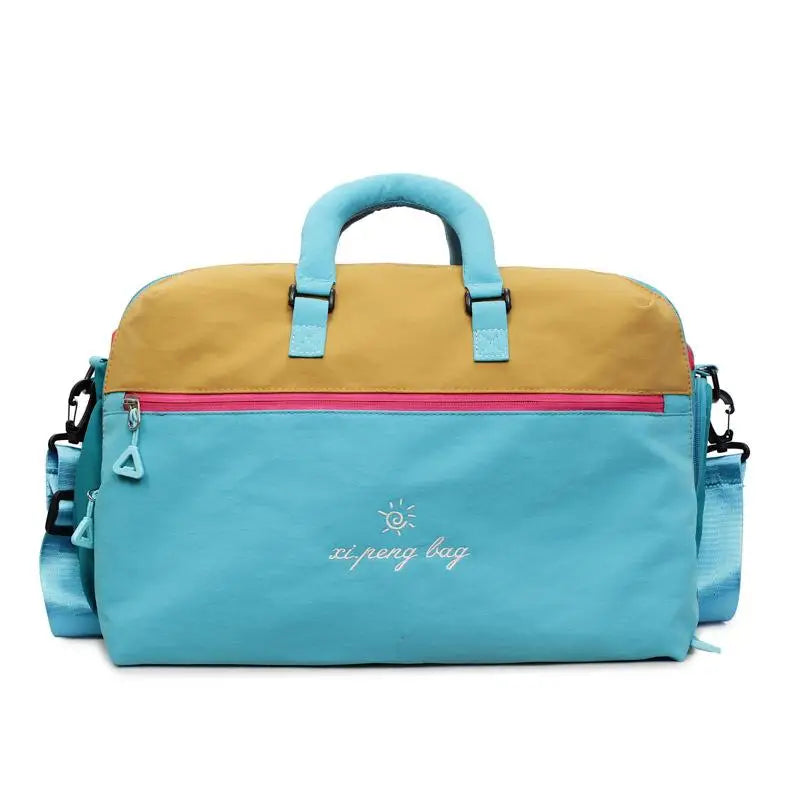 Large Colorful Waterproof Duffel Bag for Travel & Gym