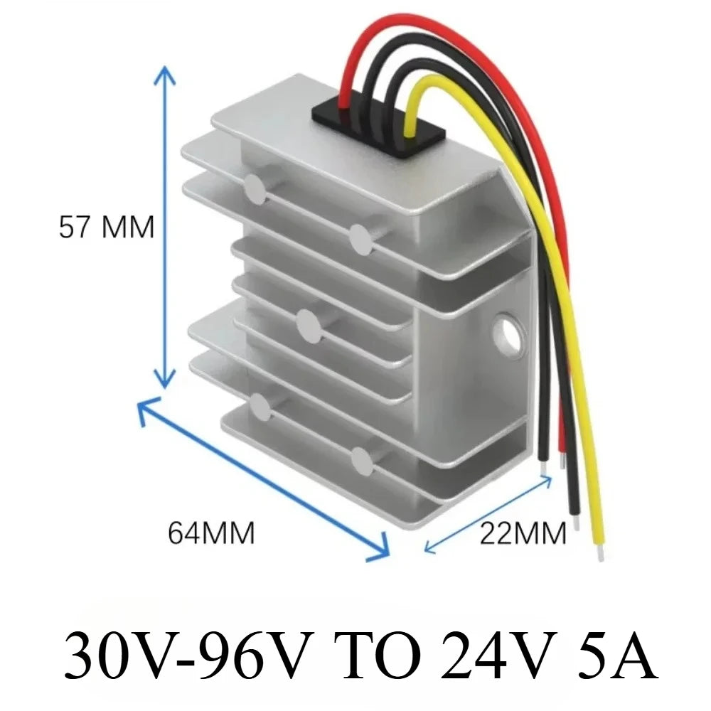 30V-90V TO 24V 30A 48V to 24V 60V to 24V 72V to 24V 5A-50A DC DC boost module stabilizer Voltage Regulator step down converter Oasis Select 30V-96V TO 24V 5A 72V(40-90V) 24V