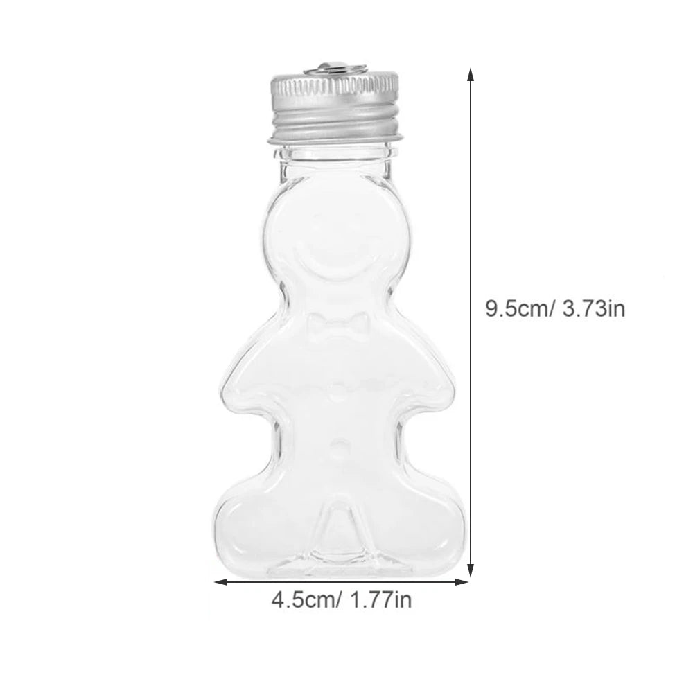 Christmas Gingerbread Man Mini Bottle | 50ml Xmas Decoration