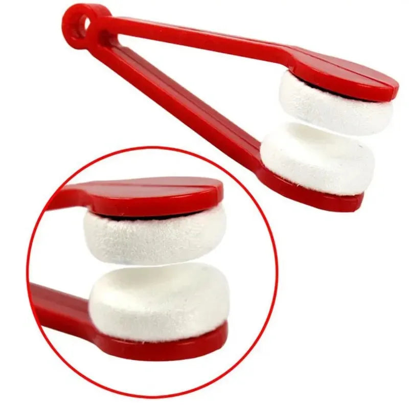 1-10pcs Glasses Cleaning Wiper Portable Multi Functional Mini Glasses Cleaning Brush Sunglasses Glasses Microfiber Wiping Tool Oasis Select