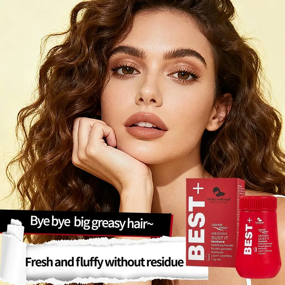 1/2PCs Fluffy Hair Powder Hair Volumizer And Texture Powder Matte Powder Oil-absorbing Powder Men Women Hair Styling No-Wash Oasis Select