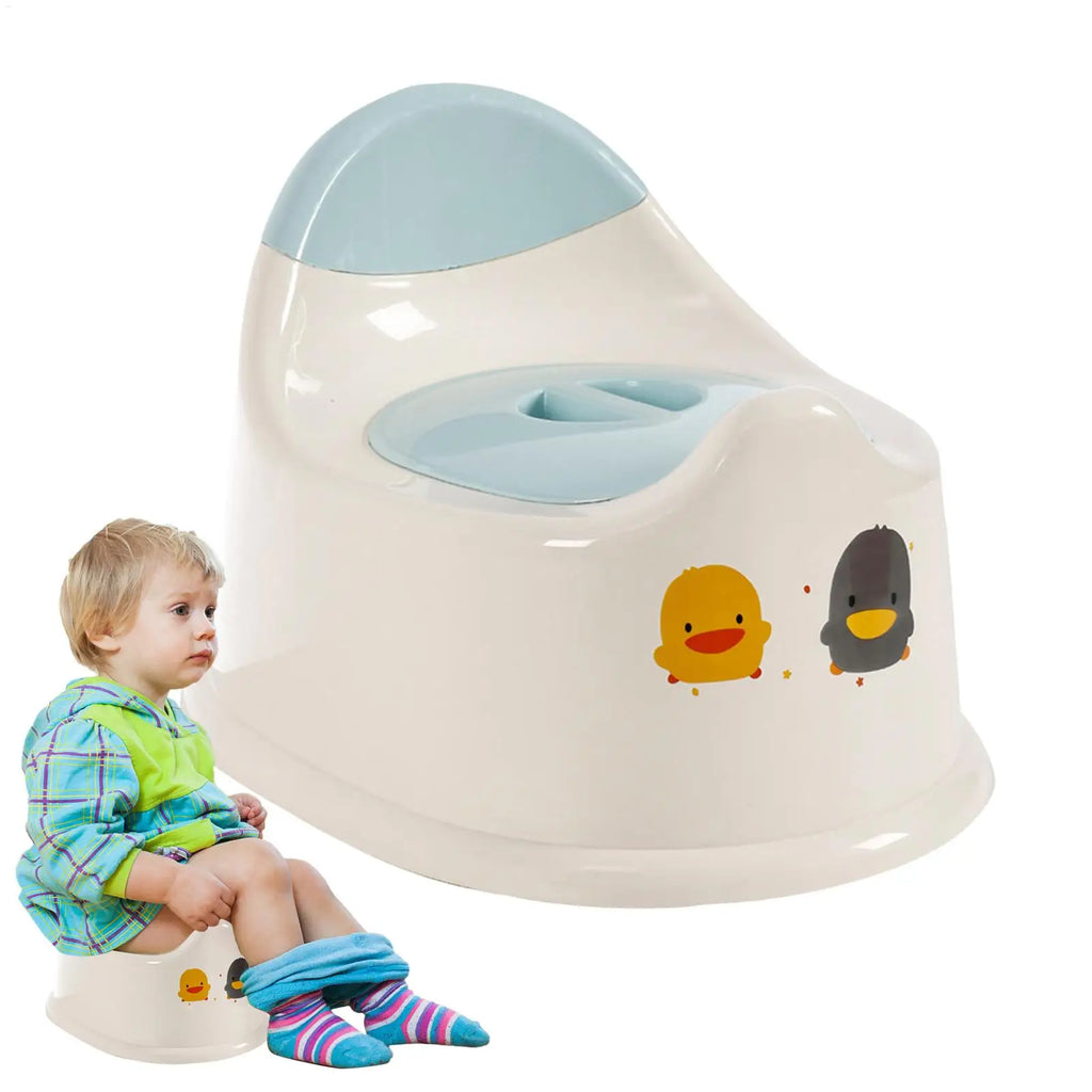 Baby Potty Training Toilet Potty Seat Anti-Slip Portable Toddler Training Toilet Chair with Lid for Children Travel Boys Home Oasis Select