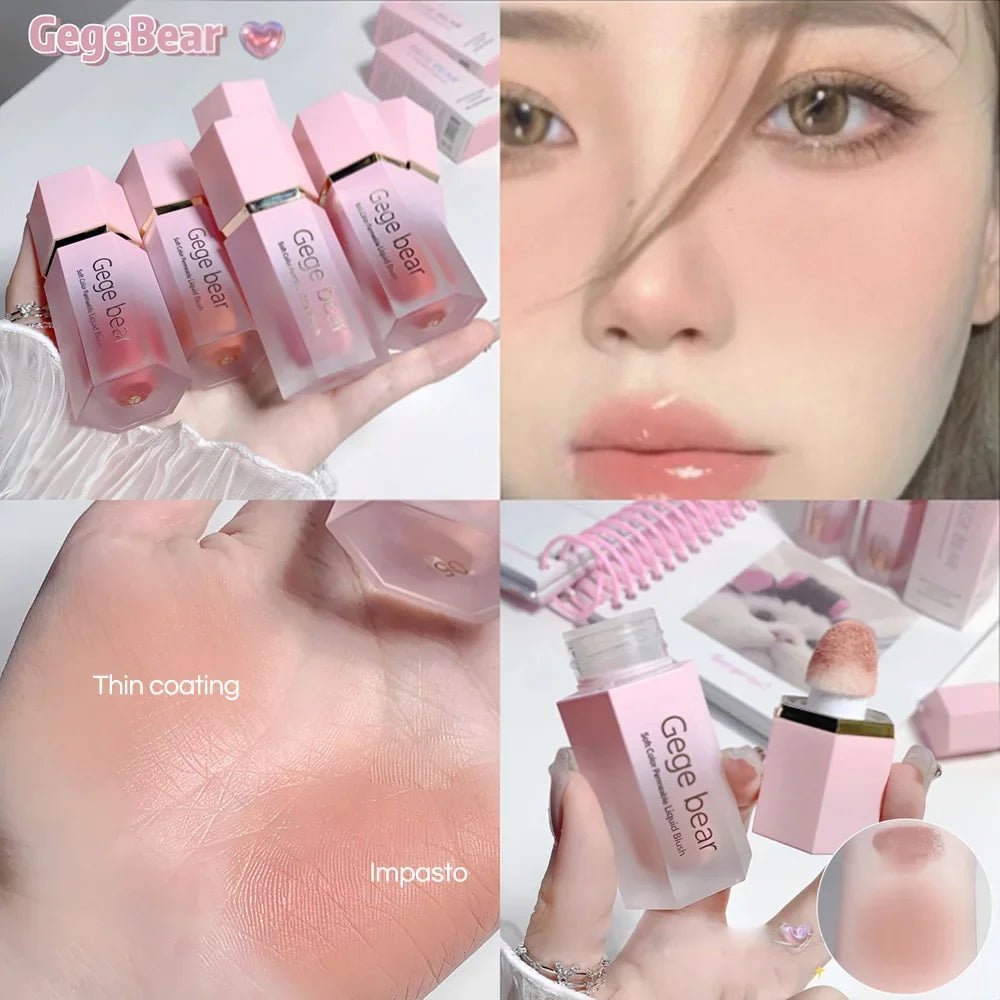 SAKSRAAR Liquid Blush Cream – 6 Velvet Matte Shades