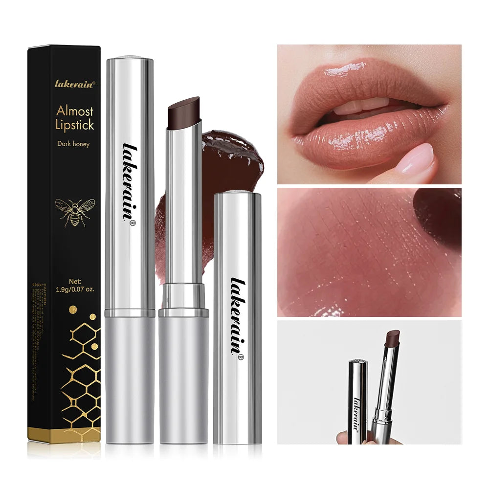 Honey Lipstick Long Lasting Moisturizing Natural Lip Plumper Makeup Lip Plumping Gloss Cosmetics Exfoliating for Lip Oasis Select 1pc back