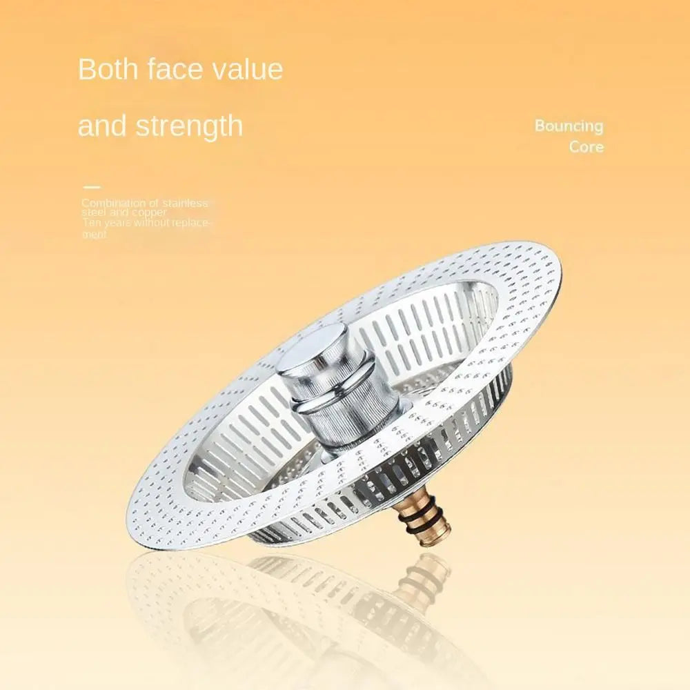 Durable Anti Clog Kitchen Sink Strainer Floor Drain Plug Anti-blocking Mesh Trap Hair Clean Up Food Catcher Tools Drain Filter Oasis Select