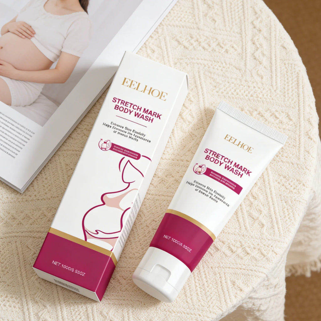 EELHOE Stretch Mark Body Wash – Firming Pregnancy Shower Gel Stretch Mark Body Wash Oasis Select
