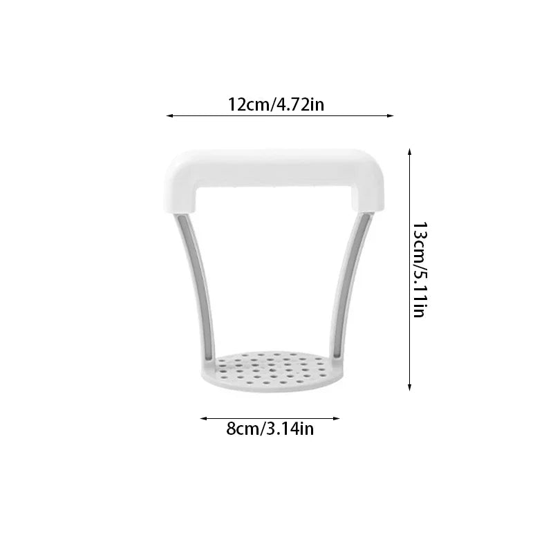 Manual Potato Masher Durable Potato Ricer Kitchen Vegetable Masher With Non-Slip Handle Fruit Juicer Kitchen Gadgets Oasis Select