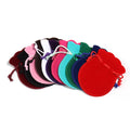 10pcs Gourd Velvet Gifts Bags Colorful Drawstring Jewelry Bags Storage Pouches For Wedding Christmas Party Gifts Packaging Bags Oasis Select mixed color 7x9cm