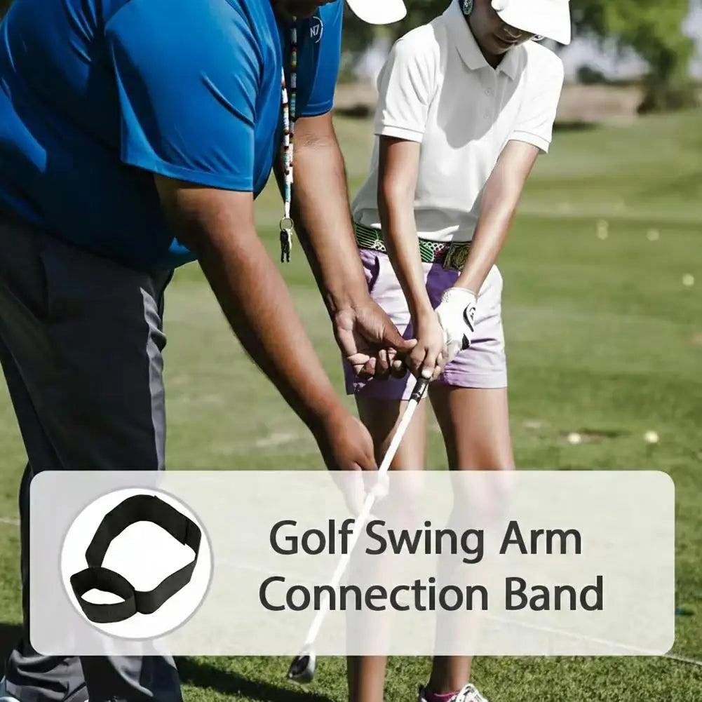Golf Swing Arm Band – Elastic Training Aid for Posture Fix