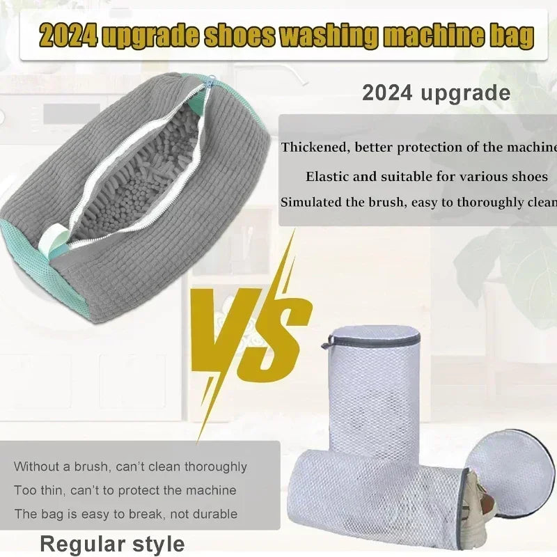 Sneaker Washing Net Bag To Wash Slippers Shoe Laundry Net Washing Machine Bag Slippers Shoes Bags Wash Slippers Washing Shoe Bag Oasis Select